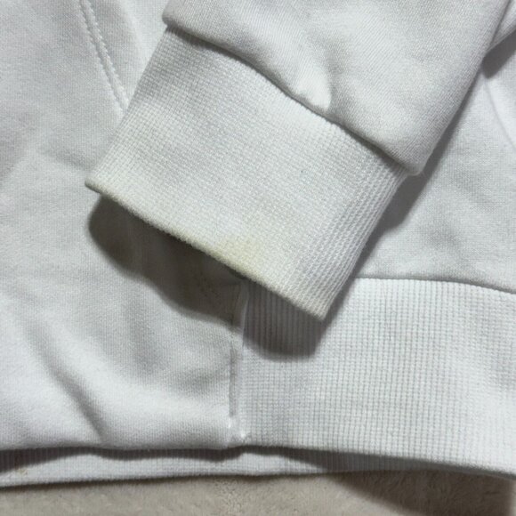 Puma Hoodie Pullover Long Sleeve White Kangaroo Pocket Women's M (New with Tags) - Picture 5 of 12